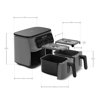 ایرفرایر دوقلو کاراجا Air Pro Cook Duo