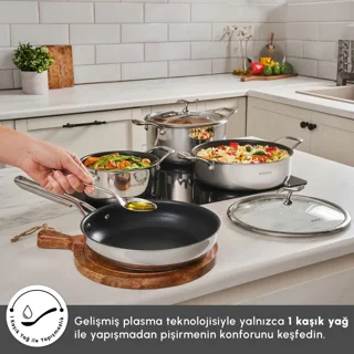 قابلمه ۲۴ سانتی‌متری کاراجا با ظرفیت ۵٫۱ لیتر