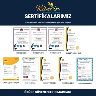 ترکیبات کپسول کلاژن Kiperin شامل بیوتین و ویتامین C